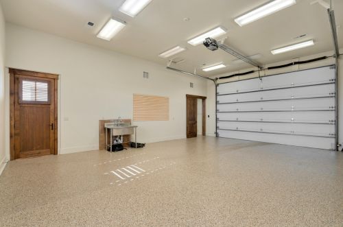 Finished garage floor coating in Boca Raton FL