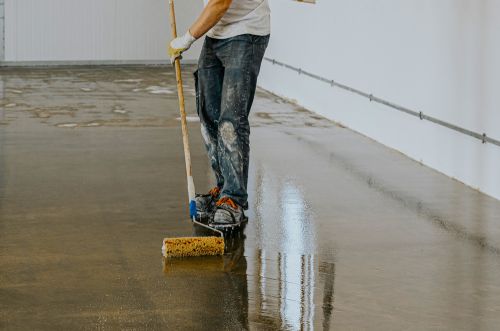Industrial floor coating and epoxy work in Boca Raton FL