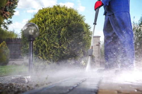 Walkway pressure washing for Boca Raton FL homes