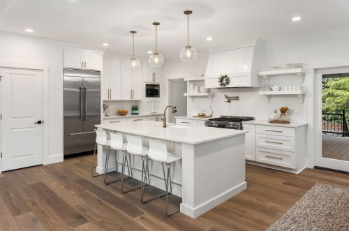 White kitchen remodel for a Boca Raton FL home